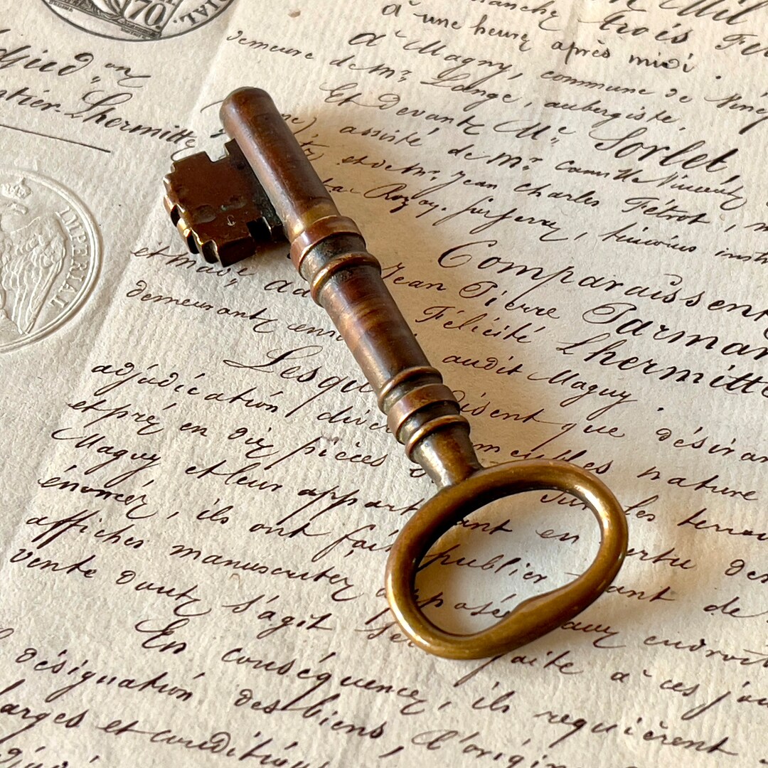 Antique/vintage Bronze Key Late 19th Early 20th Century Key. Etsy