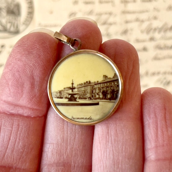 Antique/Vintage Photographic Pendant/Fob/Charm - … - image 2