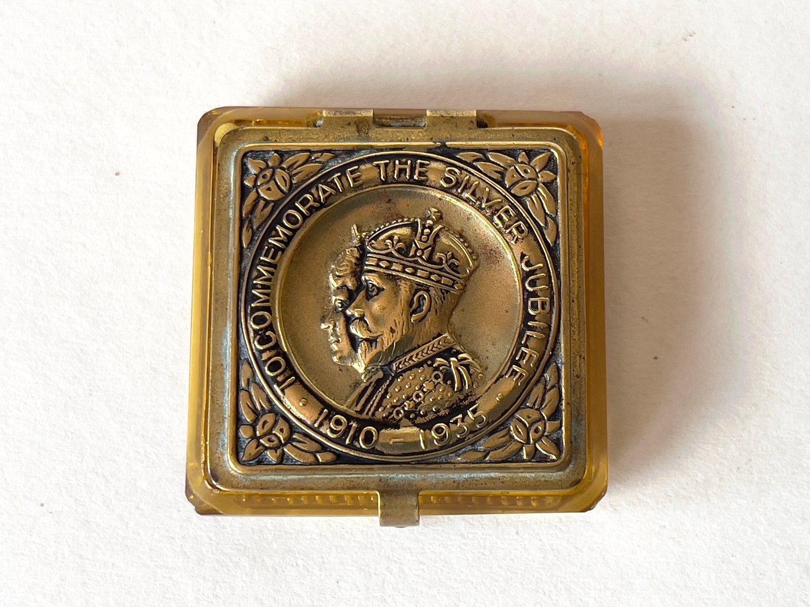 Vintage King V Silver Jubilee Souvenir Miniature Etsy