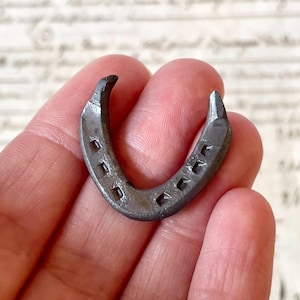 Vintage Miniature Lucky Horseshoe/Horse Shoe - Lucky Charm/Lucky Token.