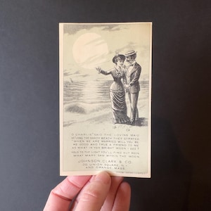 Antique/Vintage Sewing Machine Trade Cards - Original American Trade Cards - Victorian 1800&#39;s.