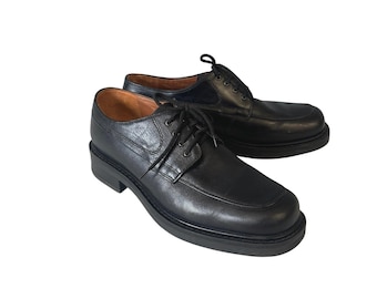 Nunn Bush NXXT Mens Black Leather Oxford Dress Shoes Size 10 1/2 JS