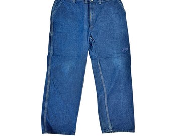 Vintage Tornado Mart Flare Jeans Size 33 Tornado Mart Button Fly