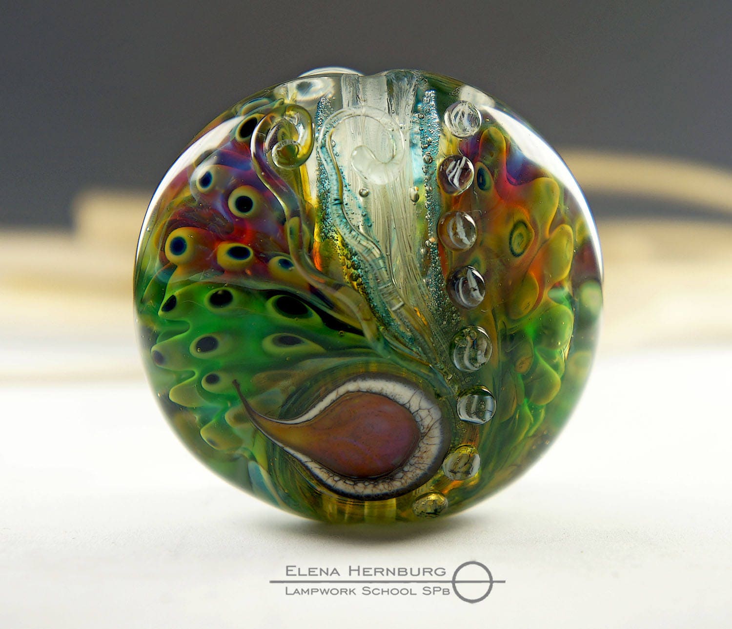 Bead. Lampwork Etsy
