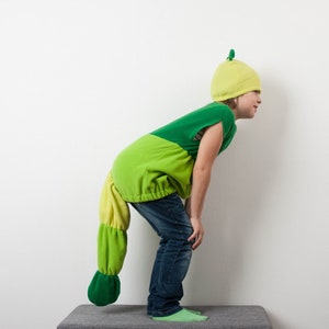 Déguisement chenille verte, Déguisement d'Halloween, Déguisement de fête, Déguisement d'Halloween pour garçon ou fille, Déguisement pour tout-petit, bébé