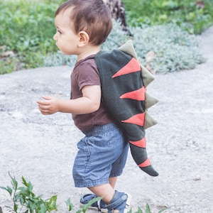 Dinosaur Tail, Baby Dinosaur Costume, Dino Toddler Tail, Halloween Costume for Boys or Girls