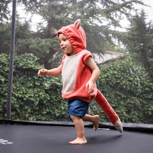 Déguisement de renard pour enfant, Déguisement de renard d'Halloween, Déguisement de fête, Déguisement pour petite fille, Tenue pour petit garçon