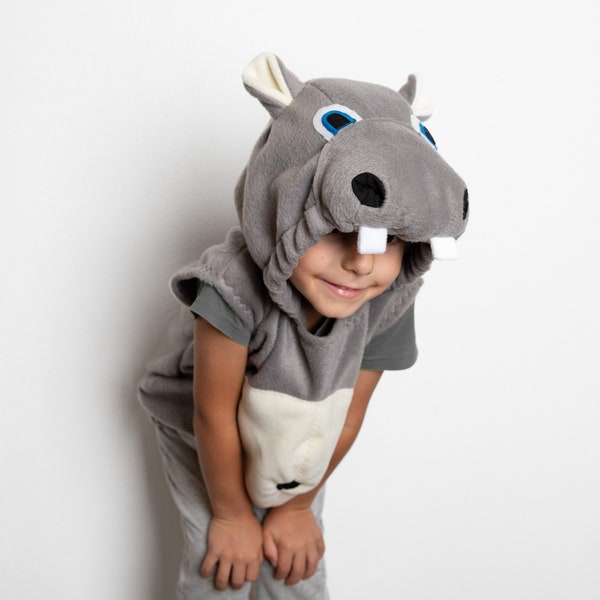 Déguisement d'hippopotame, Costume d'Halloween pour tout-petits, Costume de fête, Costume d'hippopotame pour tout-petit garçon ou petite fille, Déguisement pour enfant