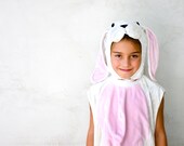 Bunny Costume, White Rabbit Costume, Fairy Tale Hare Costume, Bunny Kid Costume, Costume for Boys or Girls, Party Costume
