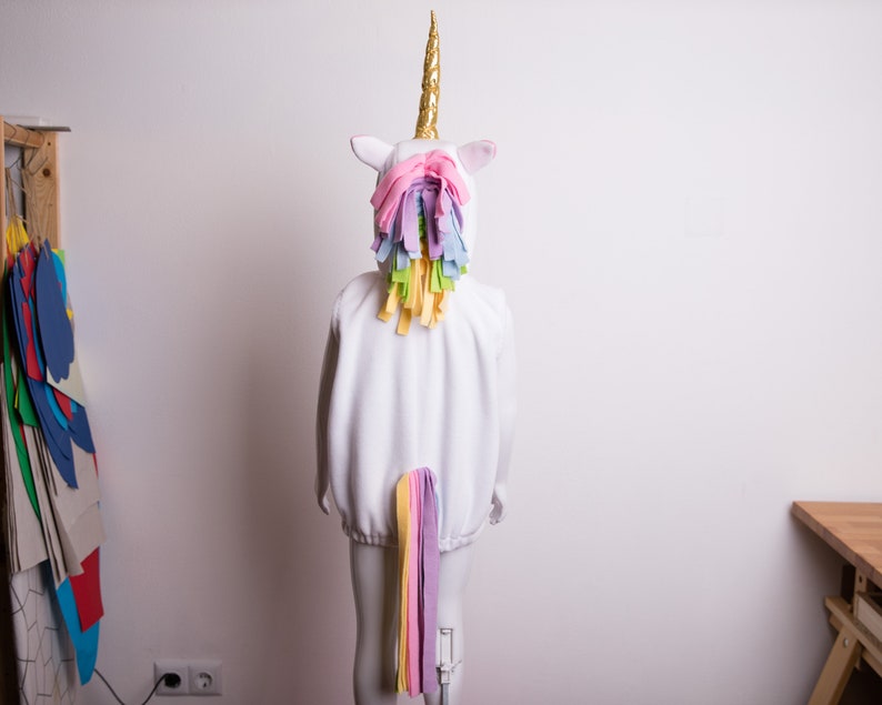 Unicorn Costume, Unicorn Halloween Costume, Party Costume, Halloween Costume for Girls, Toddler Costume image 4