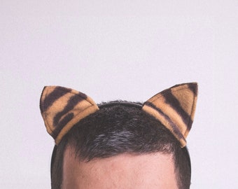 Tiger Ears / Tiger Headband / Tiger Costume / Tiger Cosplay