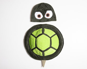 Turtle Costume for Toddlers, Kids Dress up Turtle Shell, Birthday Gift for Young Boy or Girl