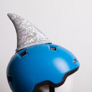 Shark Fin Accessory for Skateboard or Bike Helmet, Fun Gift for Kids or Adults