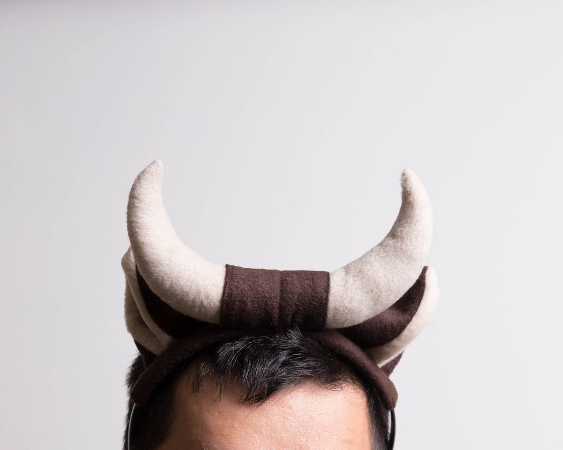 Bull Horns and Ears Headband Cow Ears and Cow Horns Photo Etsy