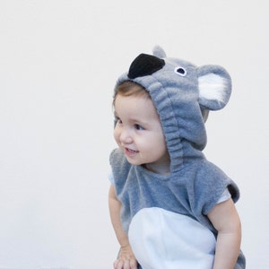 Koala Costume, Toddlers Halloween Costume, Koala Bear Party Costume, For Boys or Girls, Toddler Costume, Baby Halloween Costume