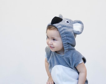 Koala Costume, Toddlers Halloween Costume, Koala Bear Party Costume, For Boys or Girls, Toddler Costume, Baby Halloween Costume