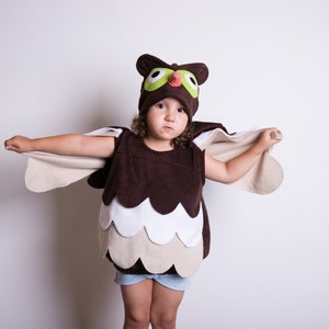 Owl Costume, Toddler Girl Halloween Costume