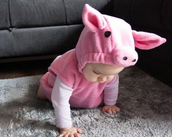 caracol cerdito con pijama