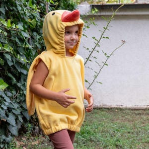 Déguisement de canard jaune, déguisement d'Halloween pour tout-petits, costume de fête, pour garçons ou filles, déguisement pour tout-petits, canard caneton poussin