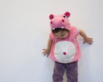 Toddler Girl Halloween Costume, Pink Hippo Costume, Toddlers Halloween Costume, Party Costume