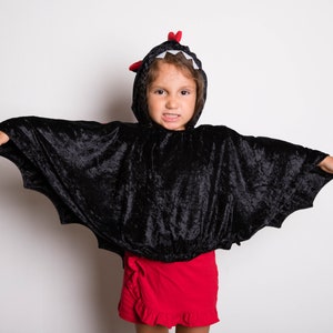 Black Dragon Costume Photo Prop, Party Fairy Tale Dragon Costume, Halloween Costume with Wings for Boys or Girls image 5