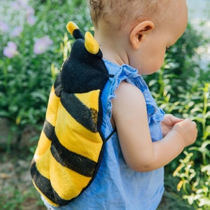 Baby Bee Costume, Bumblebee Halloween Accessory, Halloween Add on for Infants and Toddlers, Easy to Put on Halloween Outfit Costume