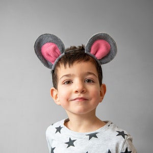 Cute Mouse Ears / Unisex Rat Ears / Fits All Ages - Kids and Adults
