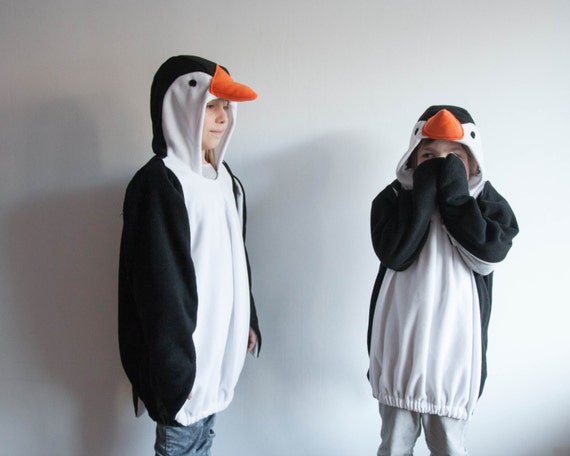  (edad 8-10 años, pingüino) - Disfraz de pingüino para