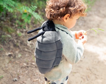 Disfraz de Pill Bug, accesorio de Halloween Roly Poly, fácil de poner, traje de carnaval