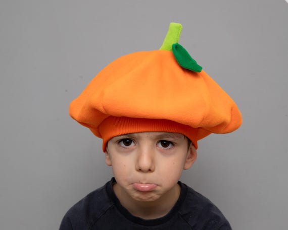 Juicy Orange Hat – Citrus-inspired Costume Beret for Halloween