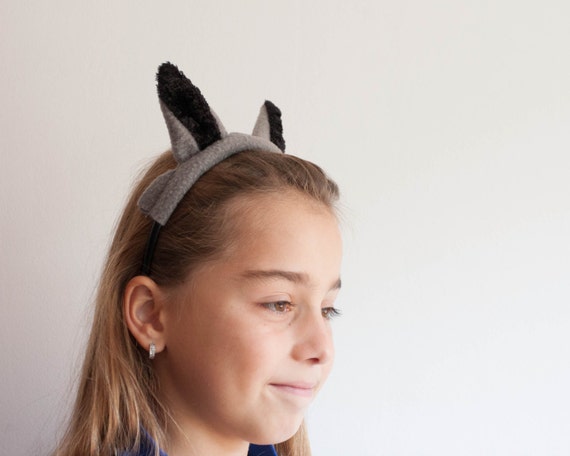 Animal Ears Headpiece Headband Head Alice Band Adult & Child Girls Costume 