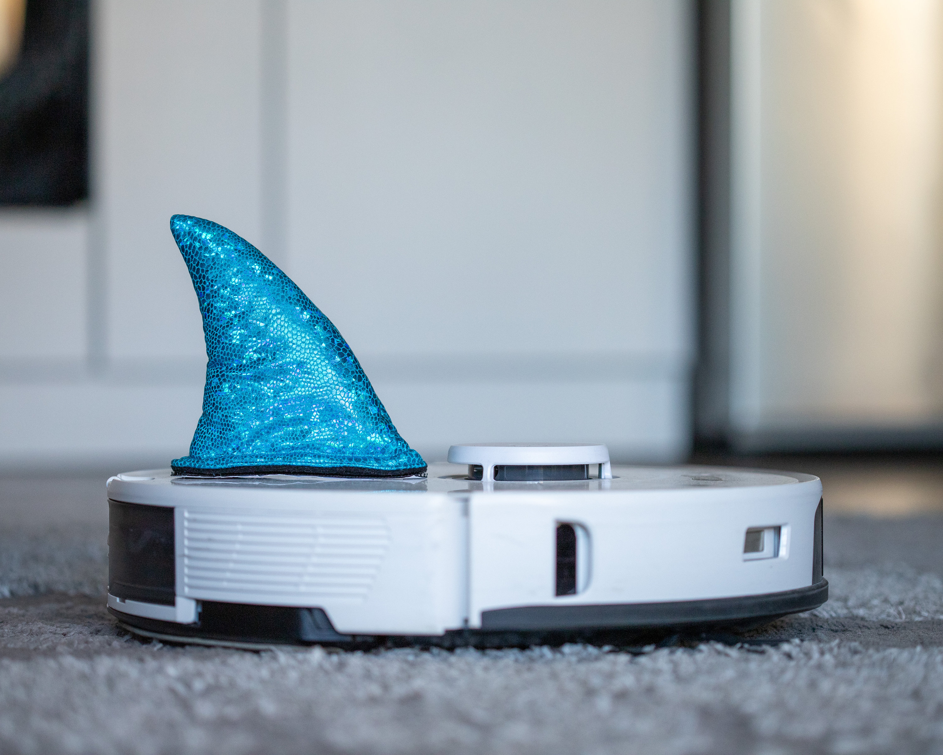 Robot Vacuum Shark Accessory, Fun Gift for Housewife, Gift for Mom