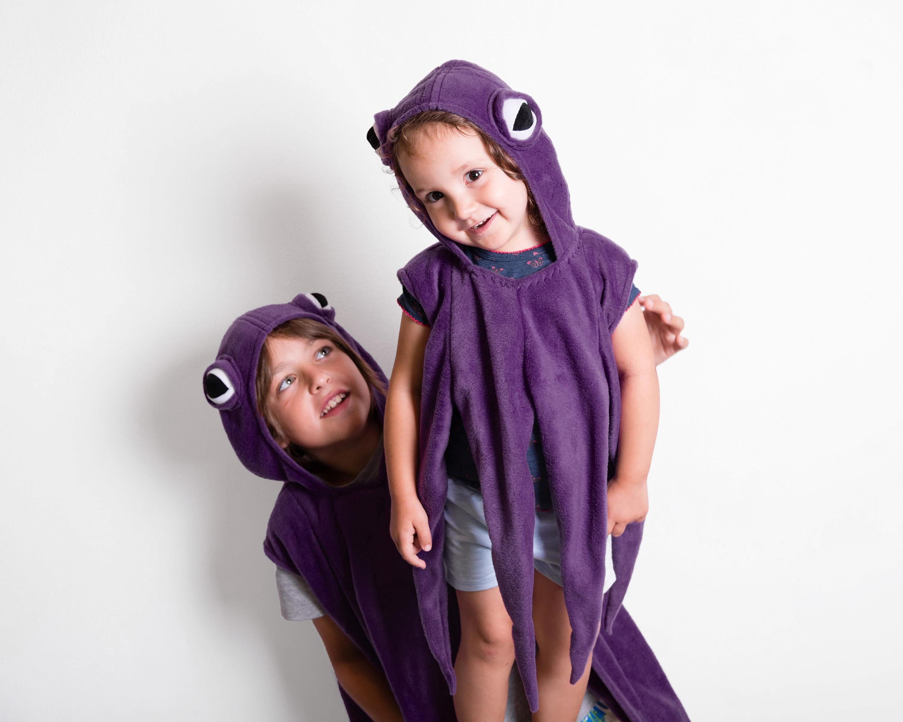 Purple Octopus Costume, Siblings Halloween Costume, Party  display picture 1
