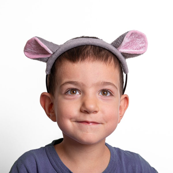 Hippo Ears Headband, Hippopotamus Halloween Costume Accessory, Cosplay