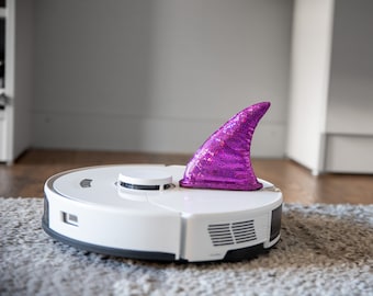 Robot Vacuum Shark Accessory, Fun Gift for Housewife, Gift for Mom, Mother's Day Gift