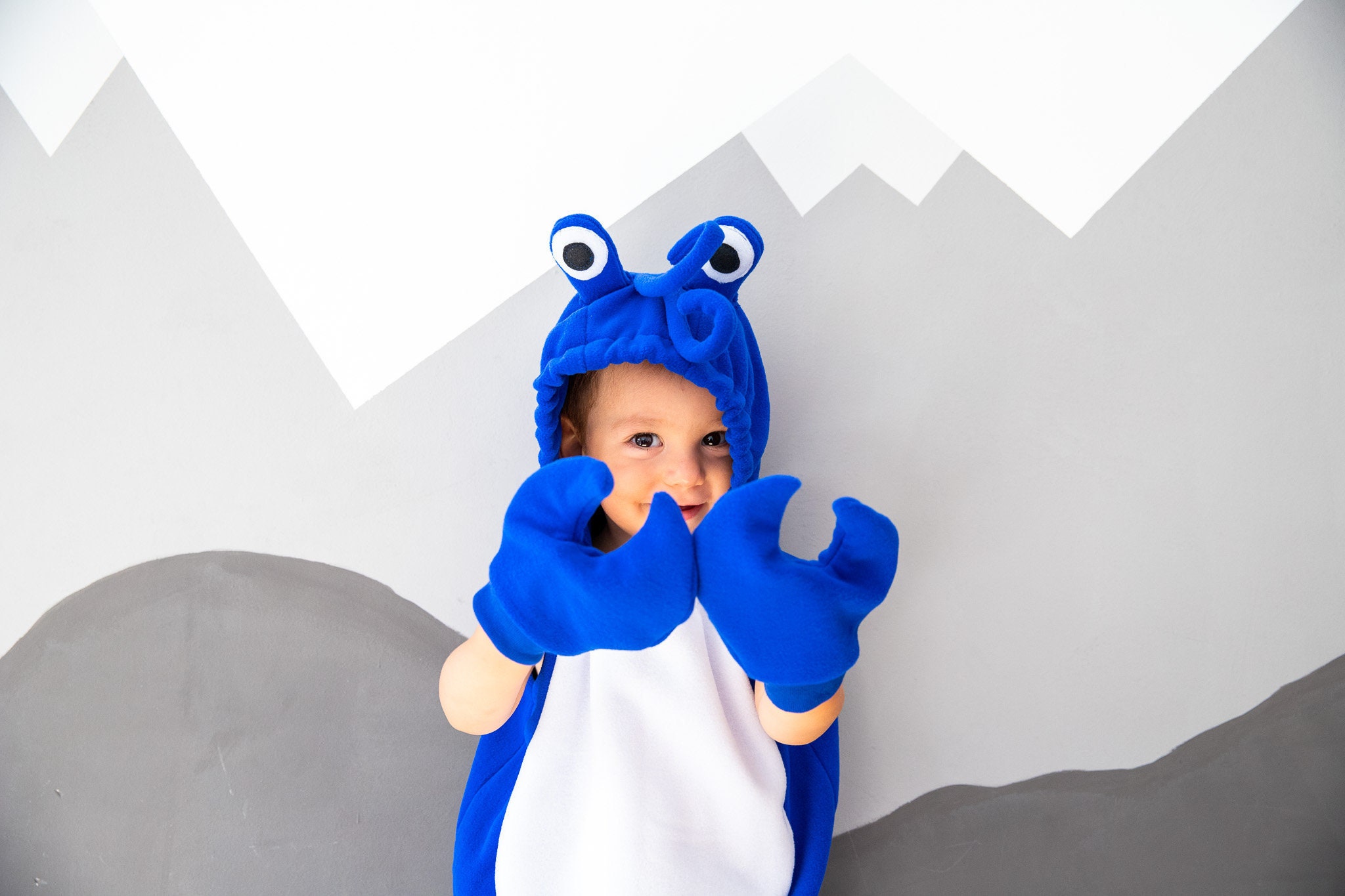 Crab costume Disfraz de cangrejo DIY