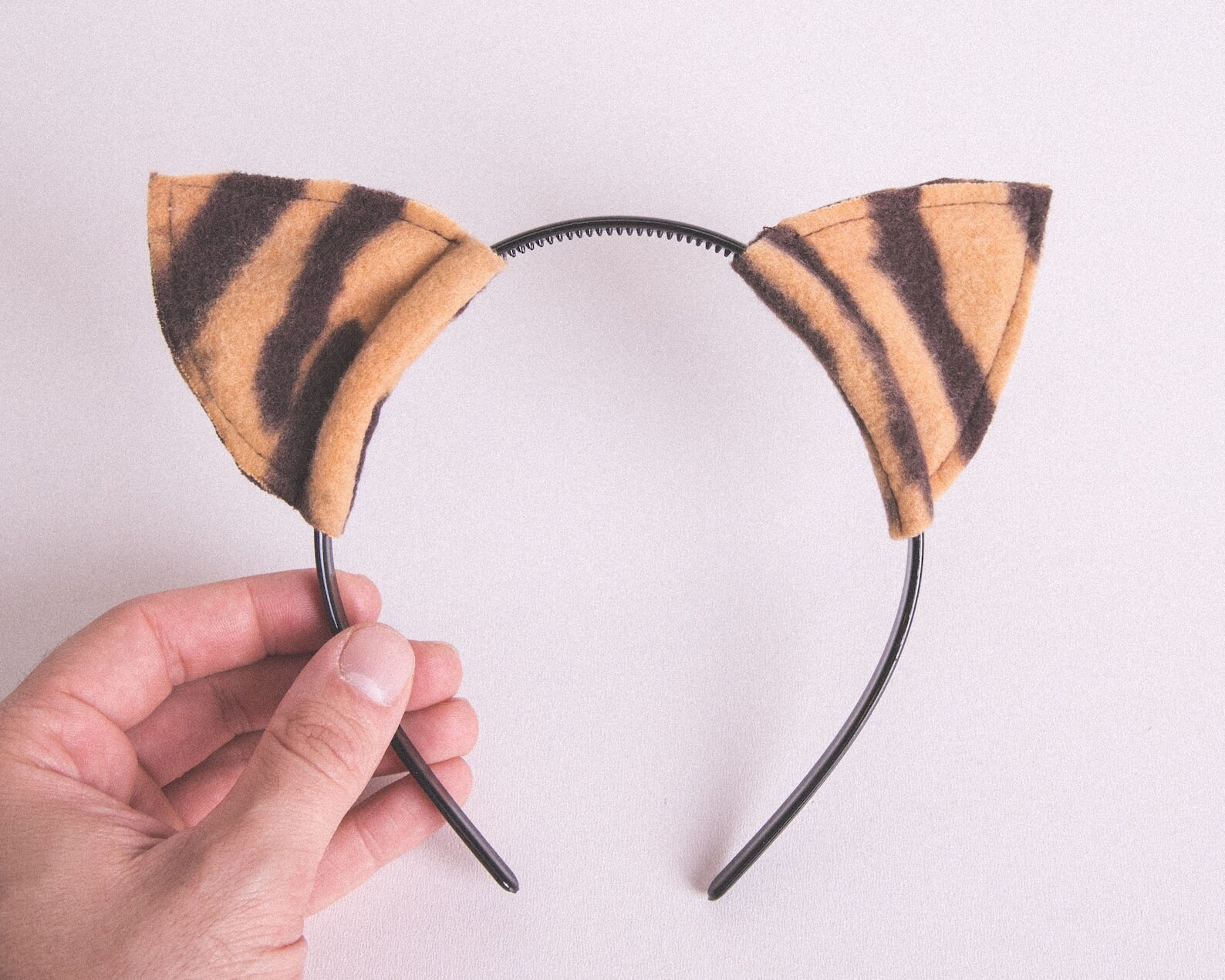 Ensemble Costume Tigre - Oreilles, Queue, Pattes Et Autocollant Visage Pour Enfants Cosplay Halloween