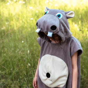 Nilpferd-Kostüm, Kleinkind-Halloween-Kostüm, Kleinkind-Jungen oder Kleinkind-Mädchen-Nilpferdkostüm, Kinderkostüm