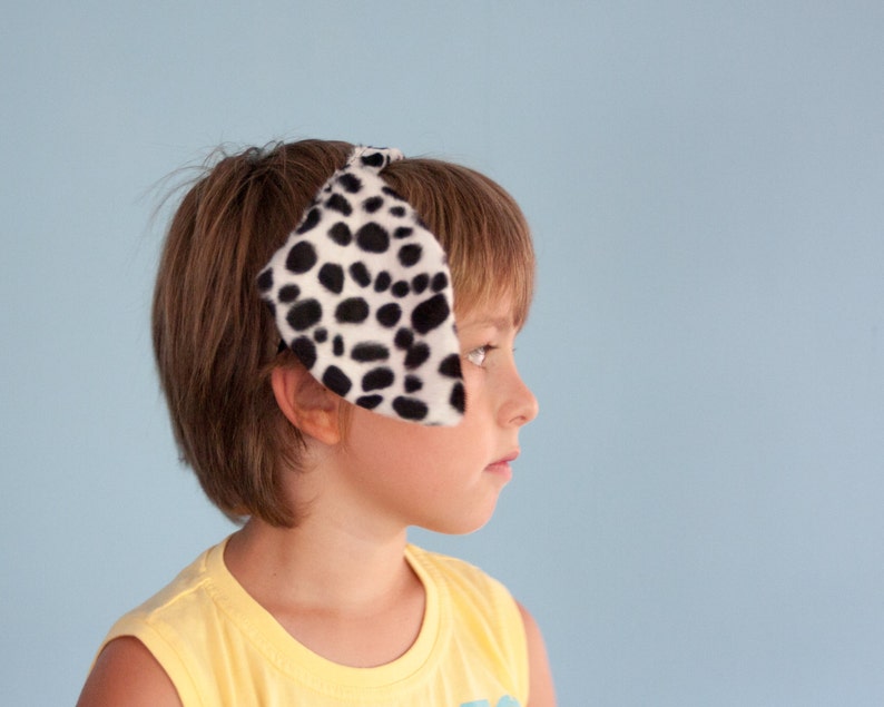 Dalmatian Ears Headband Children's Dalmatian Dog Head Etsy