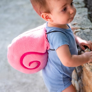 Pink Snail Shell, Halloween Costume, Snail Shell Cosplay Accessory, Toddler or Baby Snail Costume