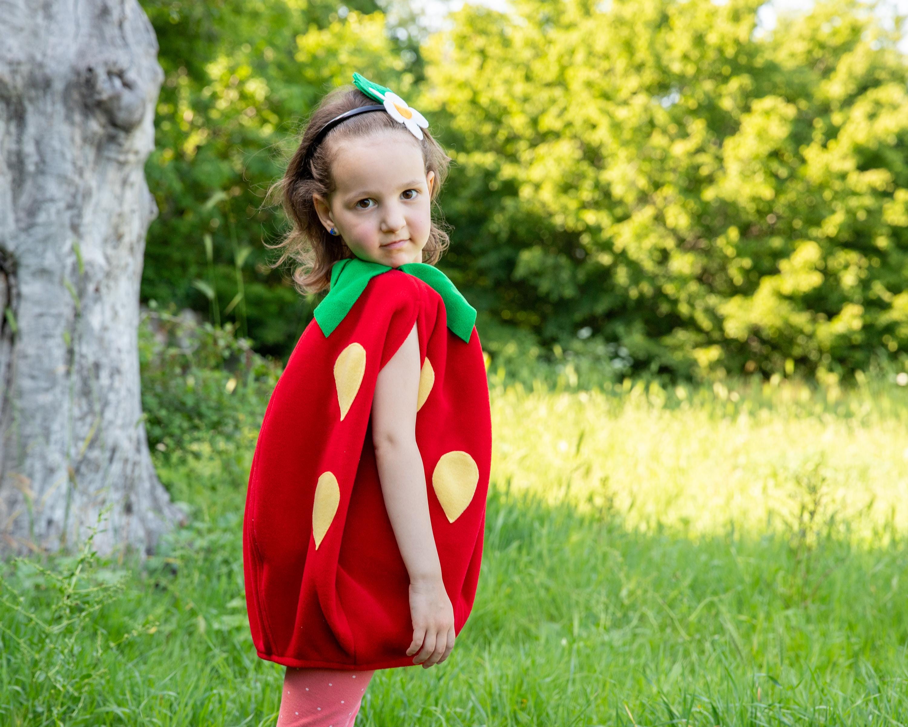 幼児向けいちごコスチューム - ベリースイートなハロウィンやドレス