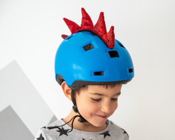 Accesorio de dinosaurio para niños pequeños para cascos picos - Etsy España