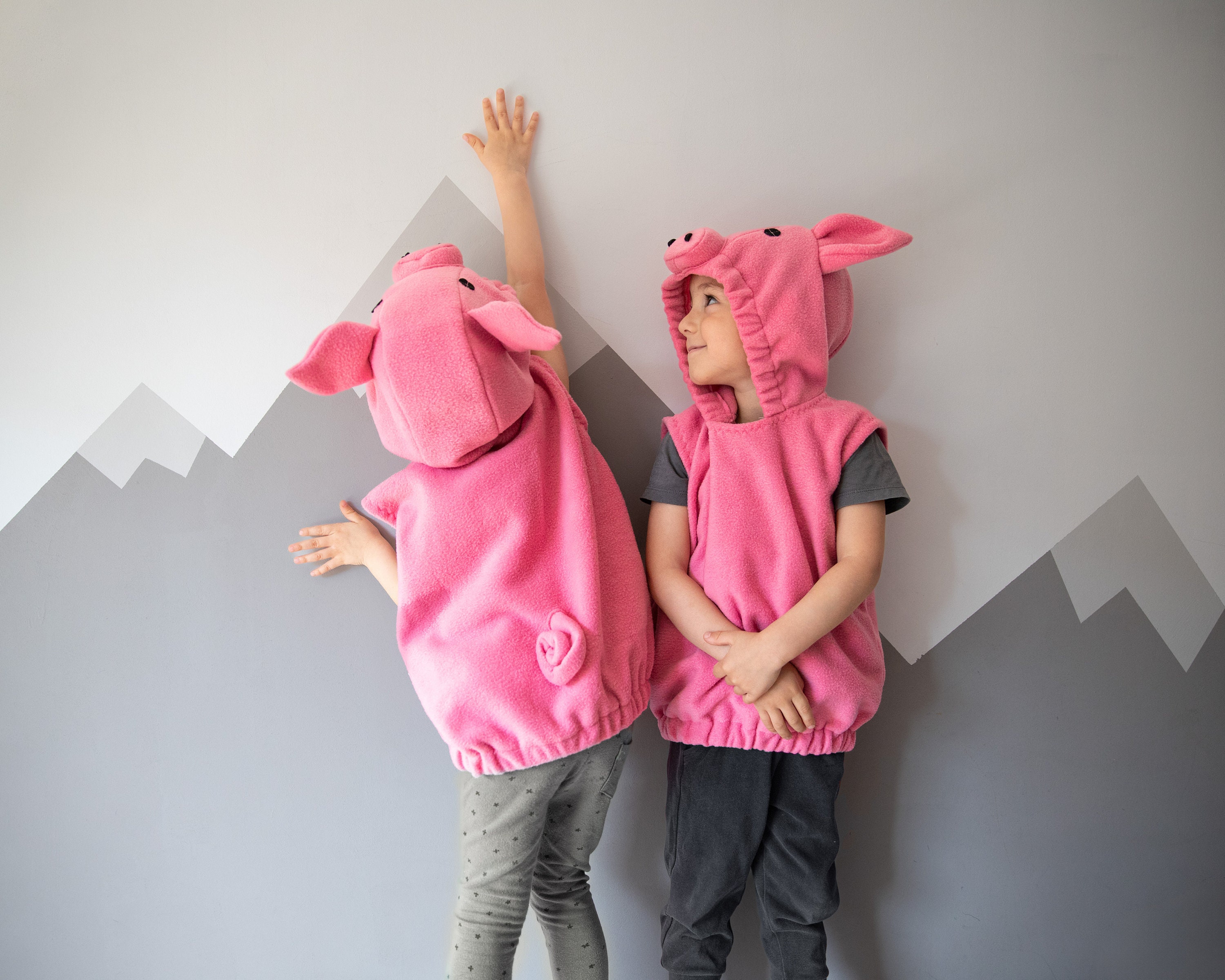 Costumi da maialino per bambino e adulto ¡Oink, oink!