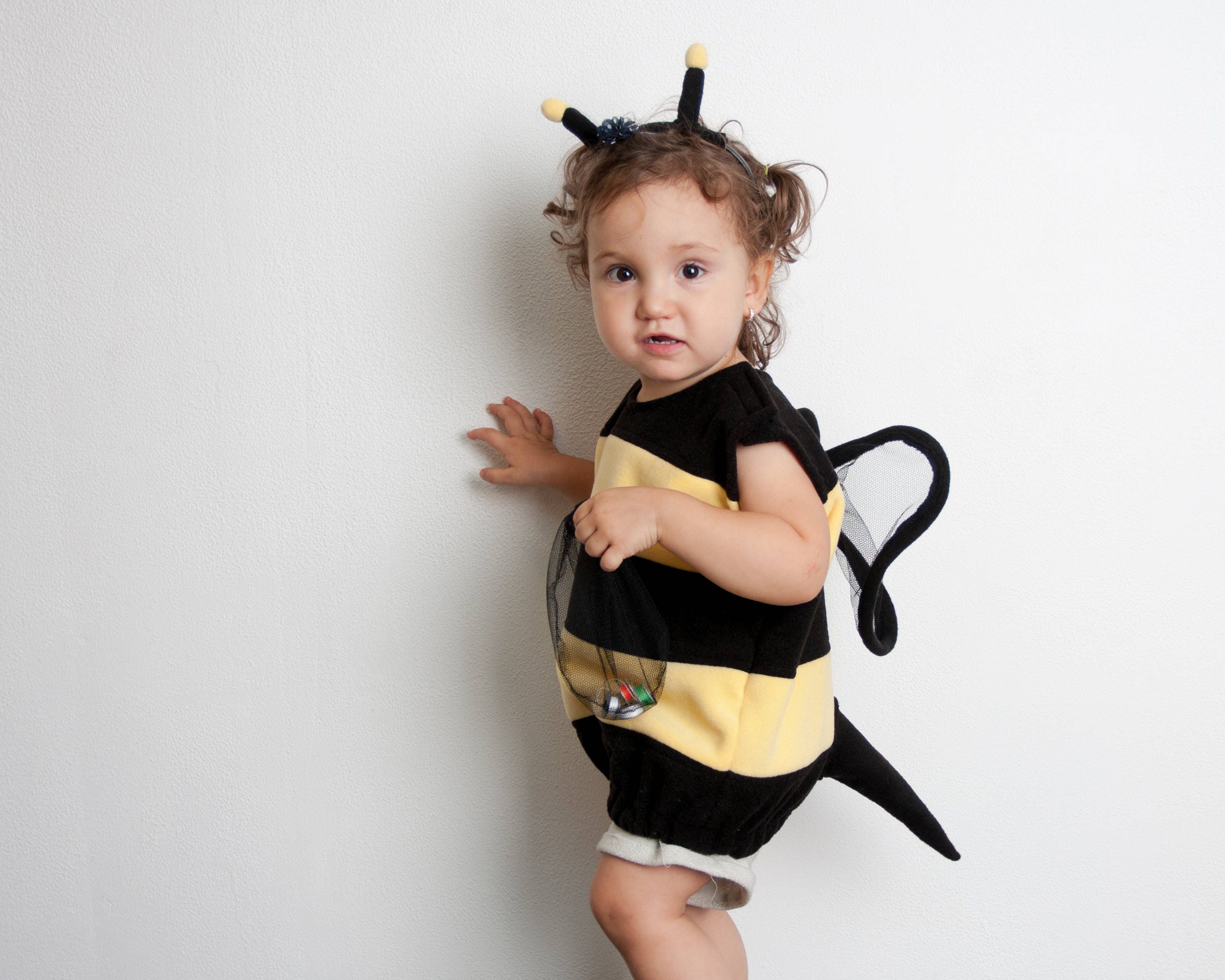 Niños abejorro traje abeja traje abeja diadema zumbido abeja traje bebé  abeja traje pequeño bicho traje mini bestia sombrero día mundial del libro  -  México