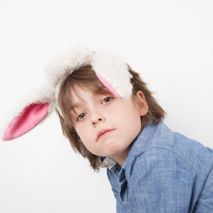 Sheep Ears Headband, Lamb Ears, Children&#39;s or Adult&#39;s Photo Prop, Sheep Costume, Pretend Play