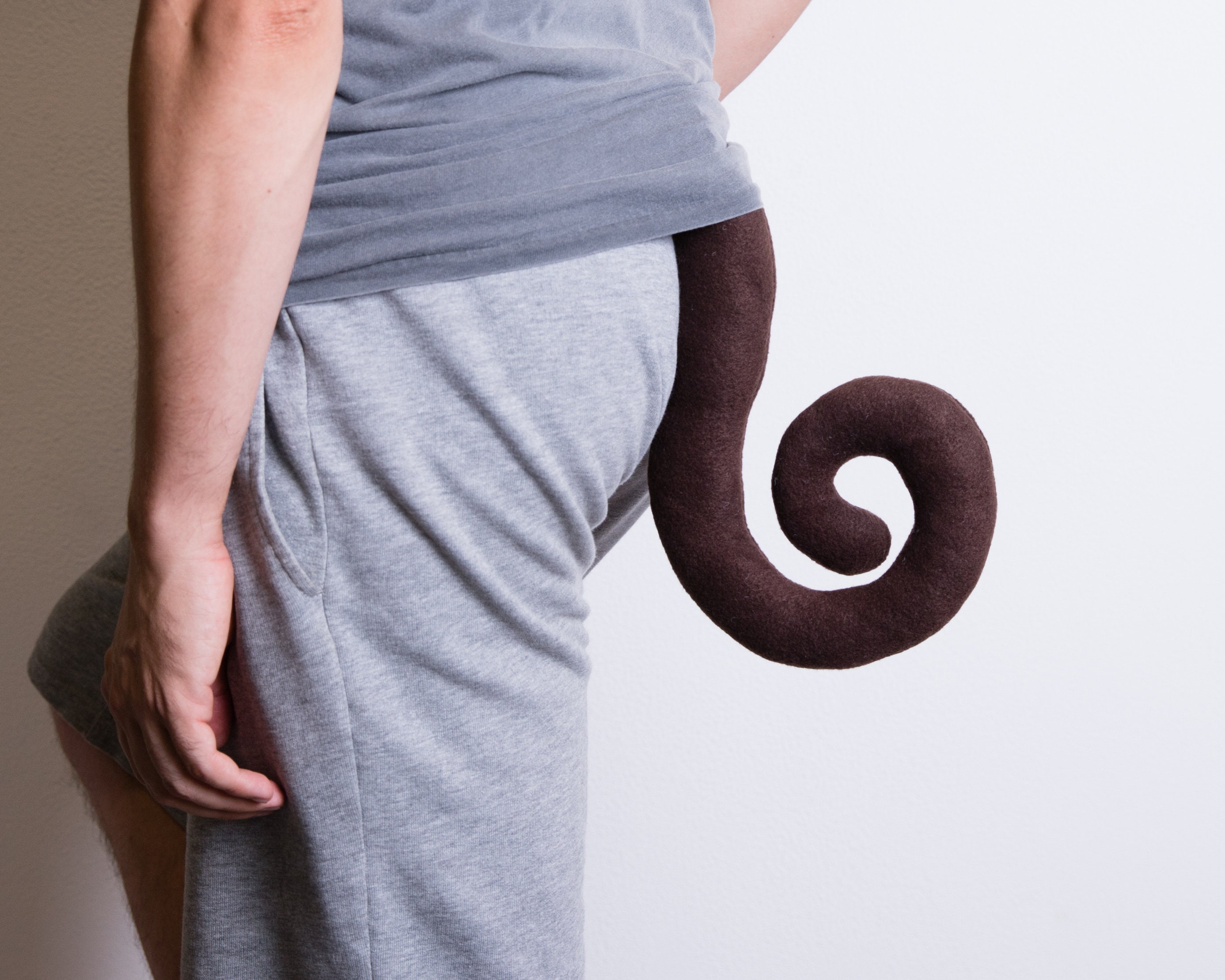 Monkey Tail Soft Animal Tail Dress Up Cosplay for - Etsy