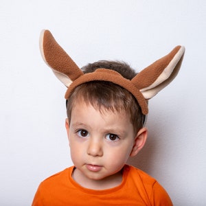 Kangaroo Ears, Cute Animal Ears Headband, Halloween Costume Accessory, Children's or Adult's Photo Prop, Cosplay image 3