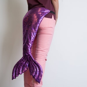 Purple Mermaid Tail, Purple Skin Tail, Photography Prop, Photo Prop