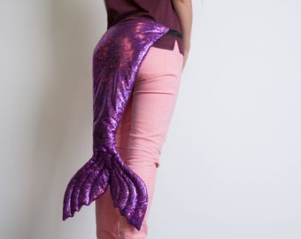 Purple Mermaid Tail, Purple Skin Tail, Photography Prop, Photo Prop