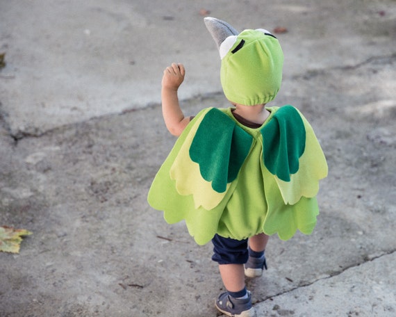 Enjuiciar Mareo mañana Disfraz de loro verde disfraz de pájaro de Halloween disfraz - Etsy España